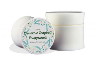 Детокс маска с голубой спирулиной Детокс маска с голубой спирулиной