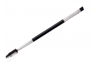 Двусторонняя кисточка для бровей и ресниц