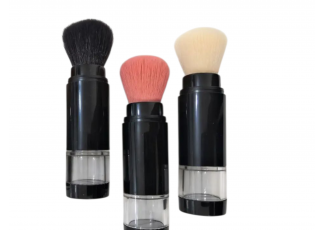 Флакон для пудры с кисточкой Флакон для пудры с кисточкой