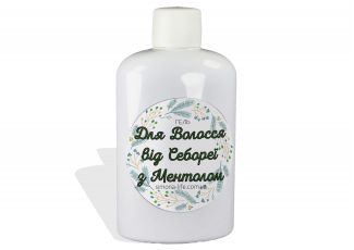 Гель для волосся від себореї з ментолом Гель для волосся від себореї з ментолом