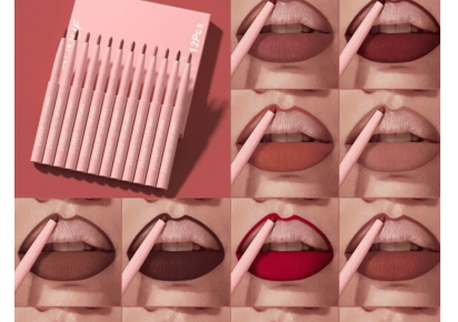 Карандаш для губ матовый водостойкий нюдовый