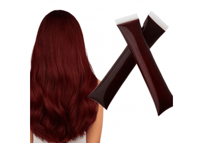 Крем-краска для волос Красное Вино натуральная, без аммиака Натуральная краска для волос, оттенок Красное Вино