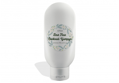 Крем для тіла Сніжний Цитрус — легкий живильний крем-суфле | Simona Life Сніжний Цитрус крем для тіла