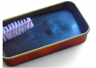 Натуральная твёрдая тушь для ресниц