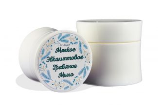 Мягкое эвкалиптовое травяное мыло (бельди)