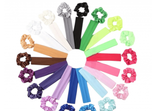 Набір пов’язка та резинка для волосся Набір пов’язка та резинка для волосся