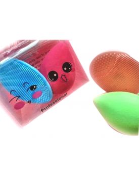 Набор спонж + силиконовая щеточка TEST Product Title Набор спонж + силиконовая щеточка TEST Product Alt