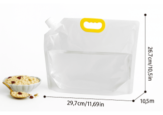 Пакет вакуумный для хранения сыпучих продуктов и воды 2500 г Пакет вакуумный для хранения сыпучих продуктов и воды 2500 г