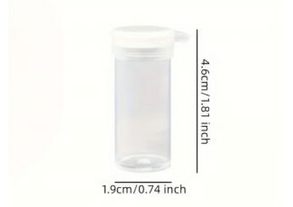 Пластиковый мини флаконс сифтером Пластиковый мини флаконс сифтером