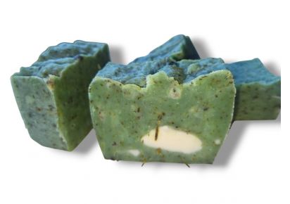 Натуральний твердий шампунь із травами та морською сіллю Твердий шампунь з чистотілом для всіх типів волосся