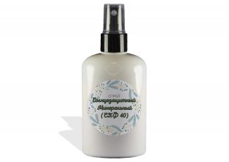 Сонцезахисний спрей, мінеральний (СПФ 40) Сонцезахисний спрей, мінеральний (СПФ 40)