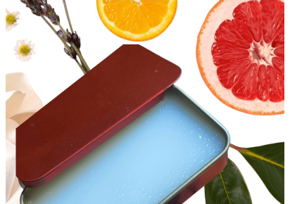 Натуральный твёрдый парфюм "Летний сад" Твёрдый парфюм "Летний сад" в металлической баночке